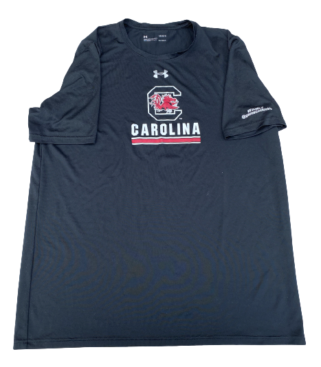 A.J. Wilson South Carolina Basketball Team Issued Workout Shirt (Size L)