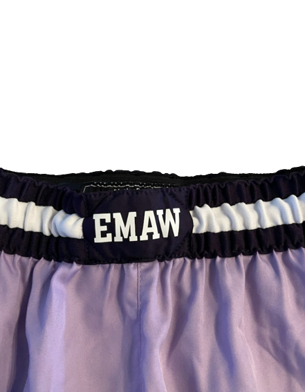 Mike McGuirl Kansas State Basketball 2019-2020 Alternate "EMAW" Game Worn Shorts (Size 34)