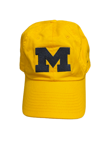 Brad Hawkins Michigan Football Team Issued Hat - New