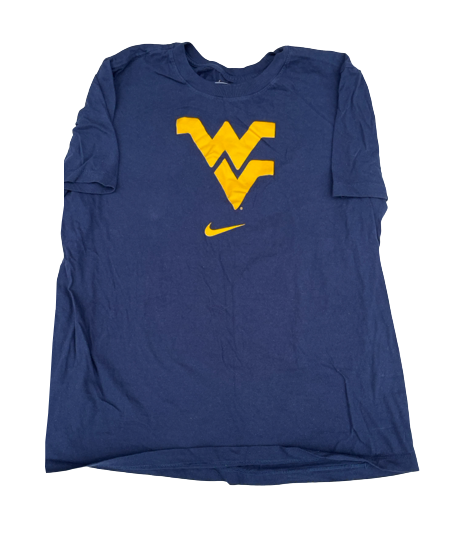 Taz Sherman West Virginia Basketball Team Issued Workout Shirt (Size L)