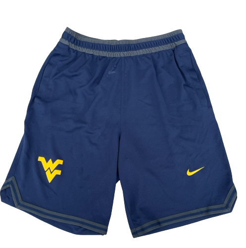 Taz Sherman West Virginia Basketball Team Exclusive Shorts (Size M)