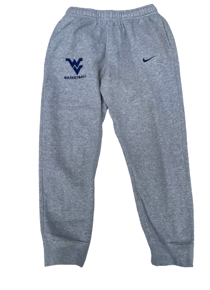 Taz Sherman West Virginia Basketball Team Exclusive Sweatpants (Size M)