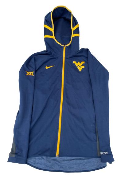 Taz Sherman West Virginia Basketball Team Exclusive Jacket (Size L)
