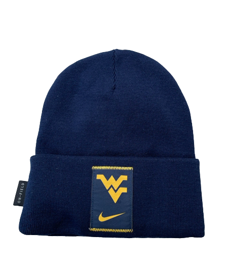 Taz Sherman West Virginia Basketball Team Issued Beanie Hat