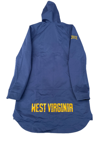 Taz Sherman West Virginia Basketball Team Exclusive Long Jacket (Size M)
