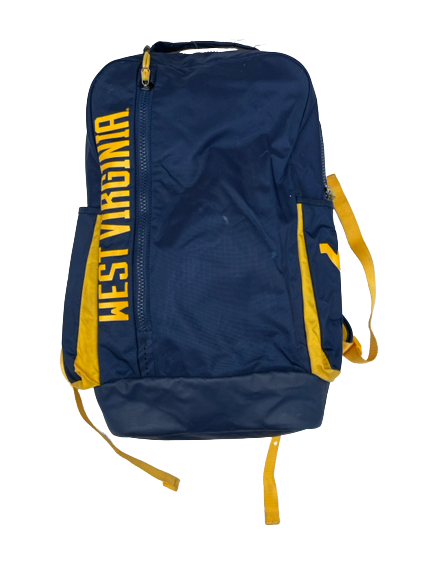 Taz Sherman West Virginia Basketball Team Issued Travel Backpack