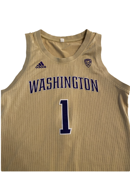 Nate Roberts Washington Basketball Game Worn Jersey (Size L)