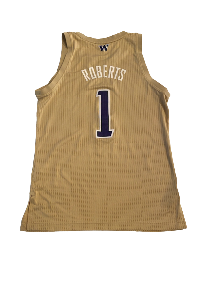 Nate Roberts Washington Basketball Game Worn Jersey (Size L)