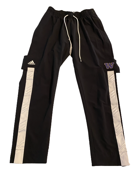 Nate Roberts Washington Basketball Team Exclusive Pre-Game Warm-Up Sweatpants (Size L)