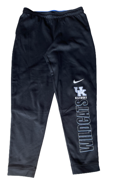 Davion Mintz Kentucky Basketball Team Issued Sweatpants (Size L)