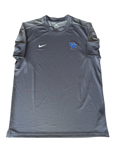 Davion Mintz Kentucky Basketball Team Issued Workout Shirt (Size L)