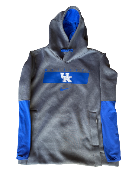 Davion Mintz Kentucky Basketball Team Issued Sweatshirt (Size L)