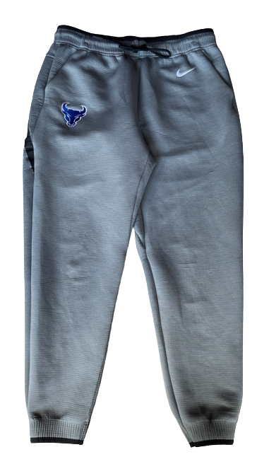 Jayvon Graves Buffalo Basketball Team Issued Travel Sweatpants (Size L)