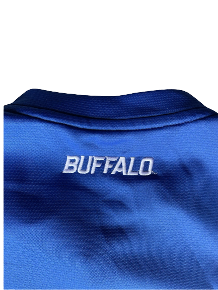 Jayvon Graves Buffalo Basketball Team Issued Quarter-Zip Pullover (Size L)