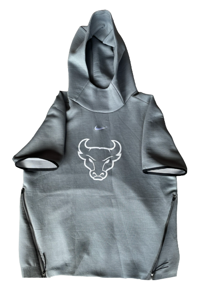 Jayvon Graves Buffalo Basketball Team Exclusive Short Sleeve Travel Hoodie (Size L)
