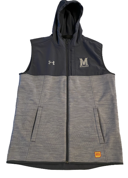 Darryl Morsell Maryland Basketball Team Issued Vest Jacket (Size L)
