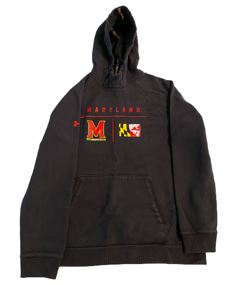 Darryl Morsell Maryland Basketball Team Issued Sweatshirt (Size L)