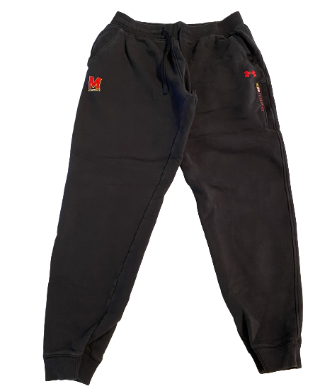 Darryl Morsell Maryland Basketball Team Issued Sweatpants (Size XLT)