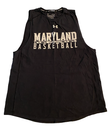 Darryl Morsell Maryland Basketball Team Issued Workout Tank (Size L)