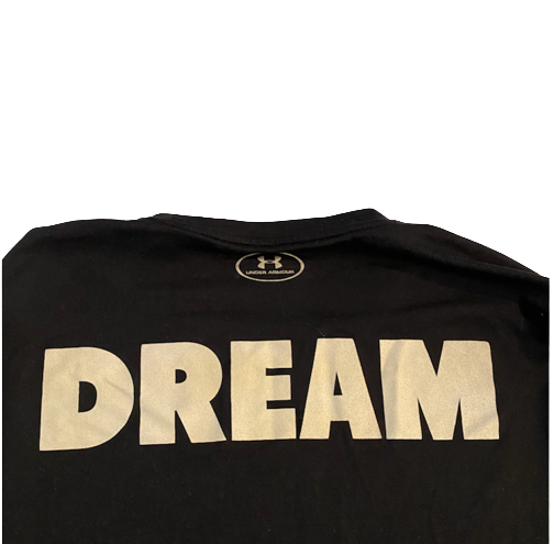 Darryl Morsell Maryland Basketball Team Exclusive Long Sleeve "MLK DREAM" Pre-Game Warm-Up Shirt vs. Northwestern (Size L)