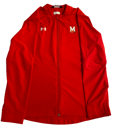 Darryl Morsell Maryland Basketball Team Issued Jacket (Size L)