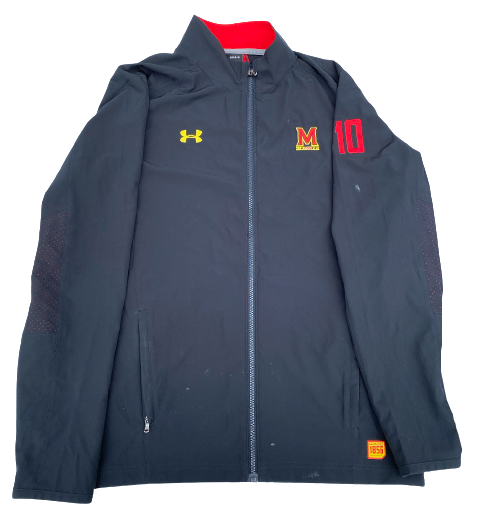 Darryl Morsell Maryland Basketball Team Issued Travel Jacket with 