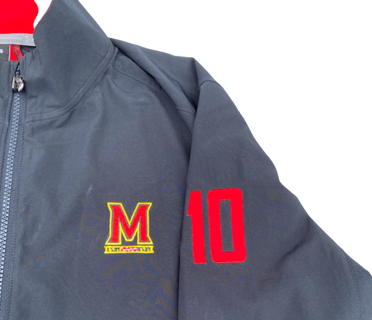 Darryl Morsell Maryland Basketball Team Issued Travel Jacket with 