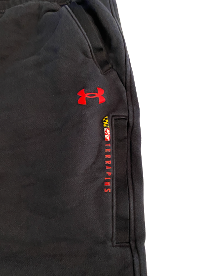 Darryl Morsell Maryland Basketball Team Issued Sweatpants (Size XLT)