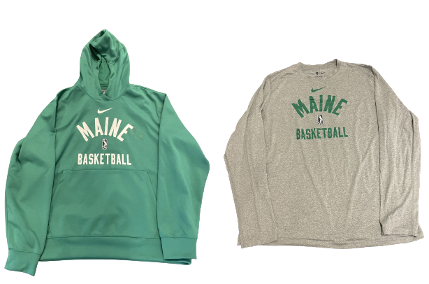 Charles Matthews Maine Celtics Team Issued Sweatshirt & Long Sleeve Shirt Set (Size L)