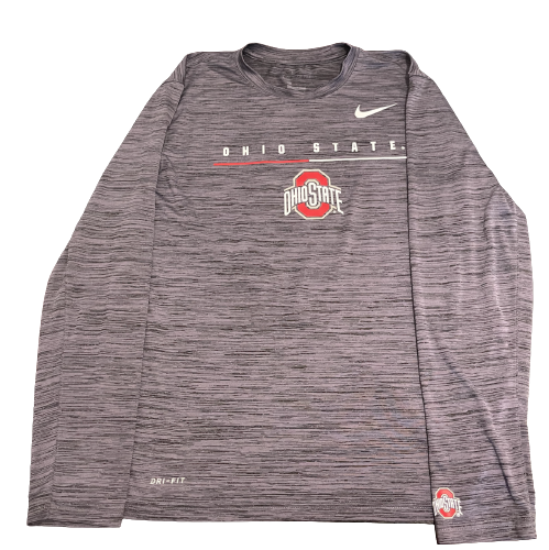 Jimmy Sotos Ohio State Basketball Team Issued Long Sleeve Shirt (Size M)