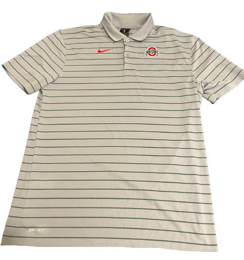 Jimmy Sotos Ohio State Basketball Team Issued Polo Shirt (Size M)