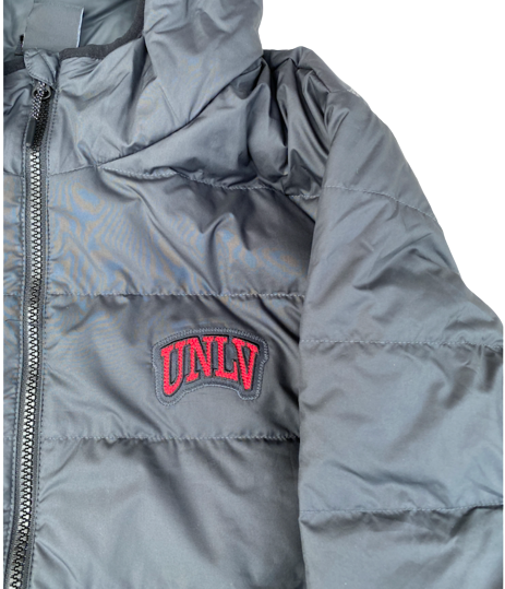 Bryce Hamilton UNLV Basketball Exclusive Winter Coat (Size LT)