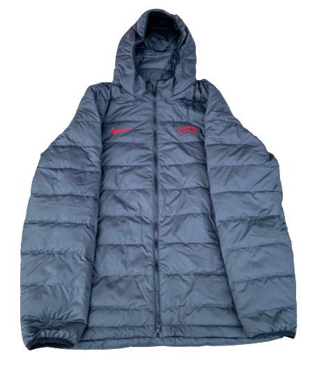 Royce Hamm Jr. UNLV Basketball Player Exclusive Winter Jacket (Size LT)