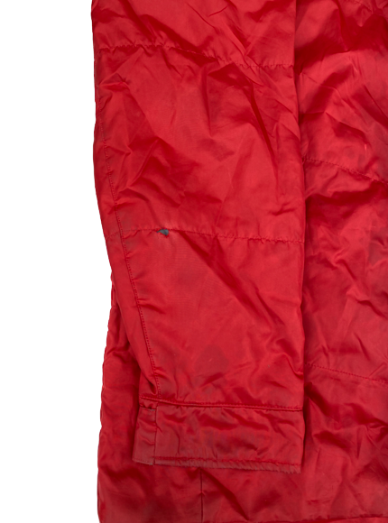 Jack Coan Wisconsin Football Exclusive Heavy-Duty Winter Coat (Size L)