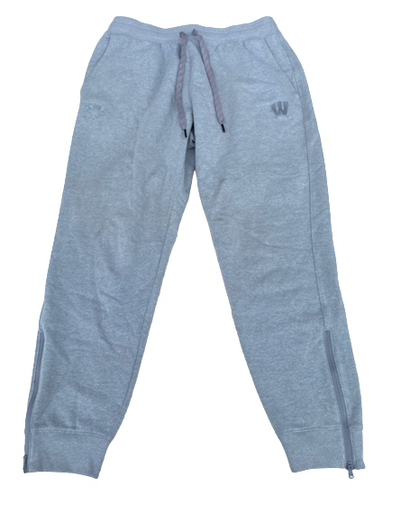 Jack Coan Wisconsin Football Team Issued Sweatpants (Size L)