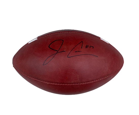 Jack Coan Wisconsin Football SIGNED Authentic College Football Playoff Game Football