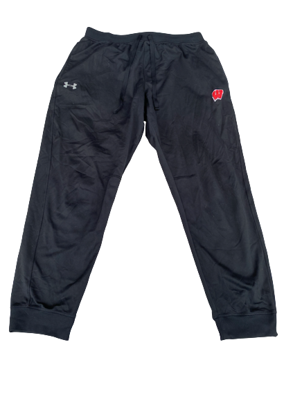 Jack Coan Wisconsin Football Team Issued Sweatpants (Size XL)