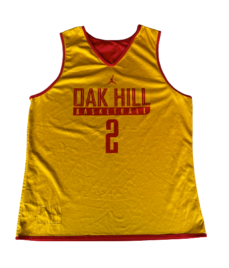 Matt Coleman Oak Hill Academy Basketball Exclusive Reversible Practice Jersey (Size L)