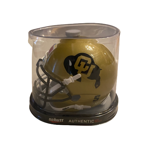 Cade Brewer Texas Football Exclusive 2020 Alamo Bowl Mini Helmet vs. Colorado