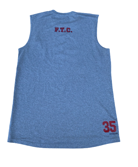 Tyshon Fogg Rutgers Football Team Issued Workout Tank with 