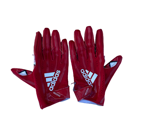 Tyshon Fogg Rutgers Football Player Exclusive Gloves (Size 2XL)
