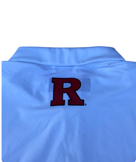 Tyshon Fogg Rutgers Football Team Issued Polo Shirt (Size XL) - New with Tags