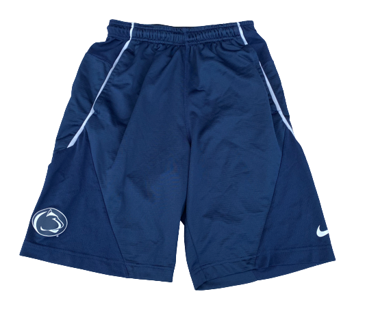 Jamari Wheeler Penn State Basketball Team Issued Workout Shorts (Size S)