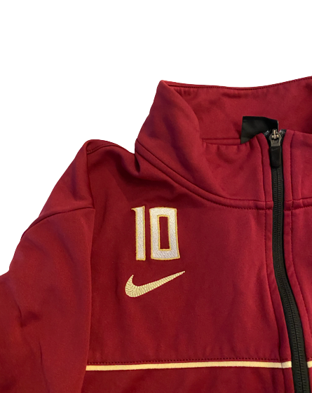 Malik Osborne Florida State Basketball Team Exclusive Jacket with Number Sewn In (Size XL)