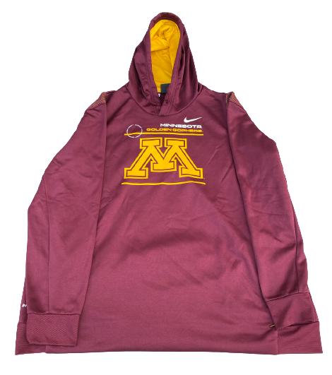 Sam Schlueter Minnesota Football Team Issued Sweatshirt (Size 3XL)