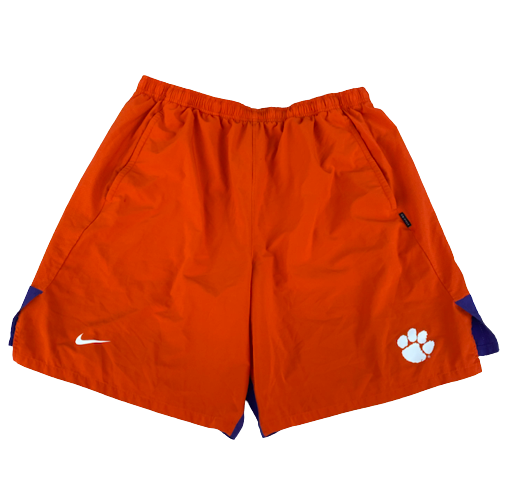 Jordan Williams Clemson Football Team Issued Workout Shorts (Size 3XL)