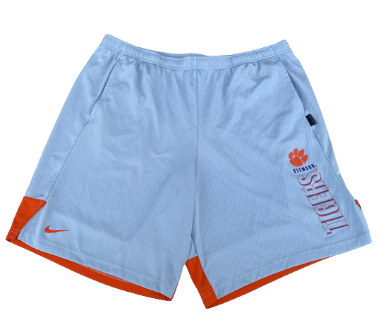 Jordan Williams Clemson Football Team Issued Workout Shorts (Size 2XL)
