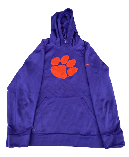 Jordan Williams Clemson Football Team Issued Sweatshirt (Size 2XL)