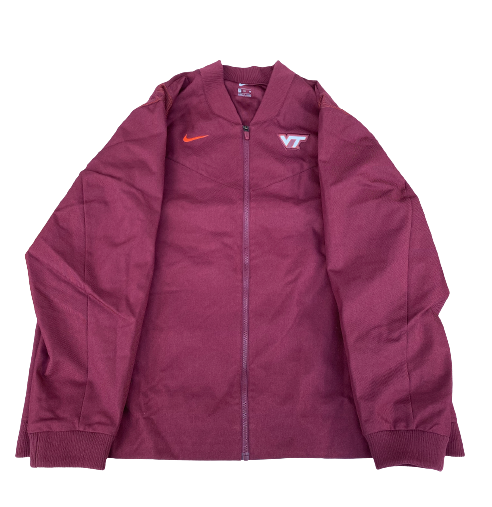 Jordan Williams Virginia Tech Football Team Issued Premium Jacket (Size 3XL)