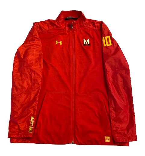 Darryl Morsell Maryland Basketball Team Issued Travel Jacket with 